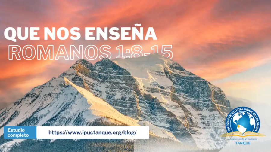 que nos enseña romanos 18-15 (1)